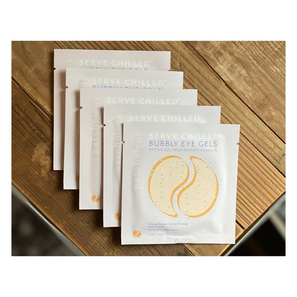 Anthropologie Skincare Patchology Serve Chilled Bubbly Eye Gels 5